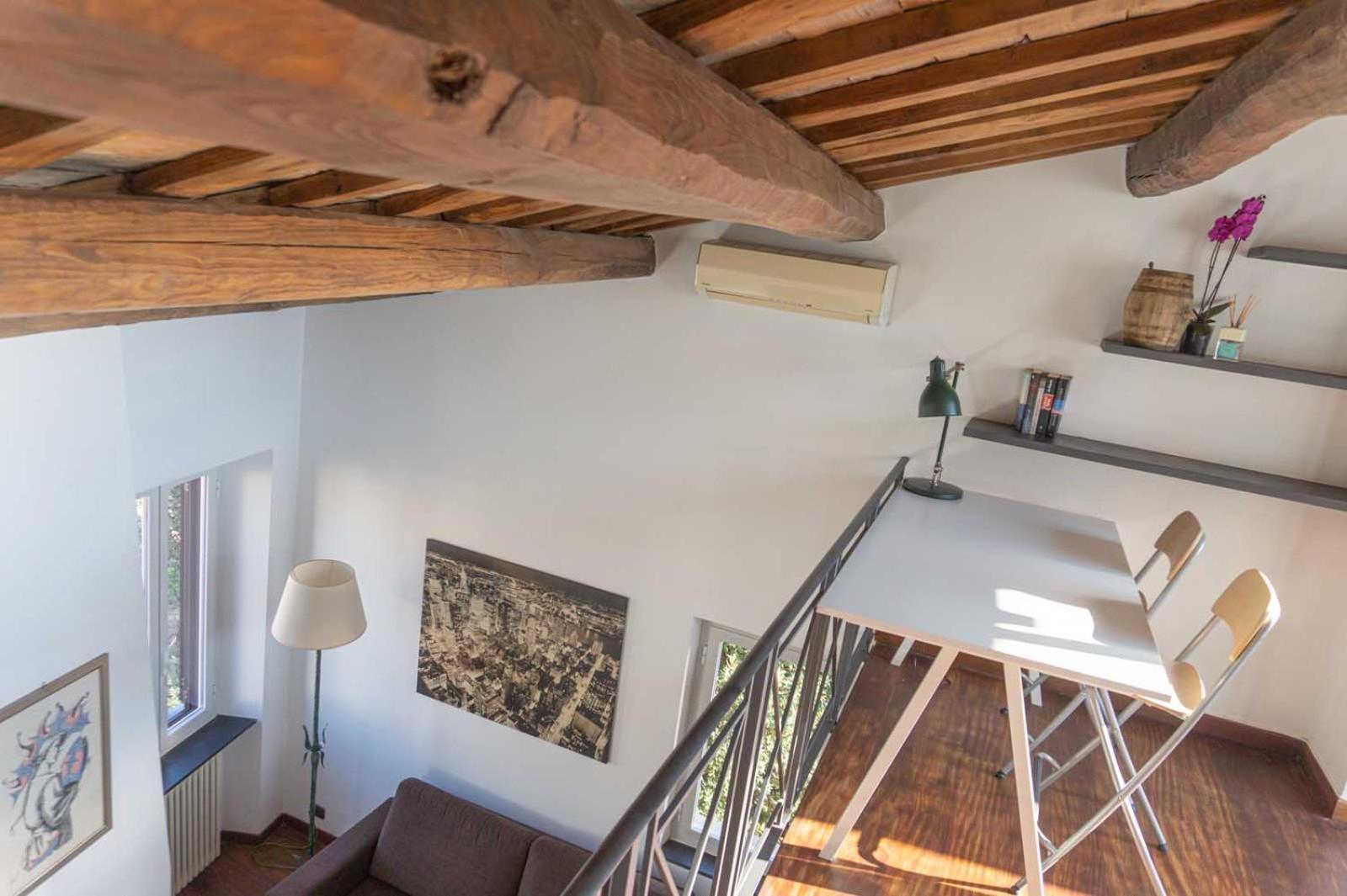 Lusso E Panorama Senza Paragoni, Loft Trastevere Apartamento *