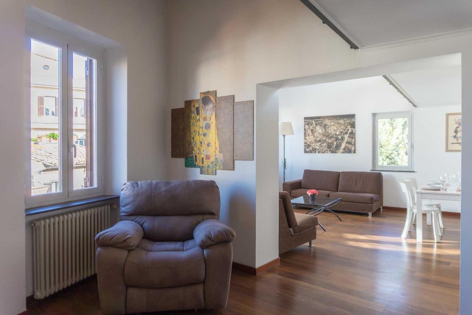 Apartamento Lusso E Panorama Senza Paragoni, Loft Trastevere Roma